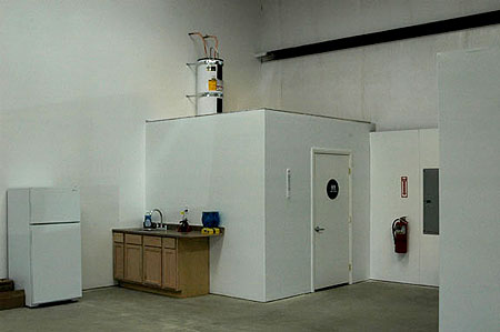 Unit restroom